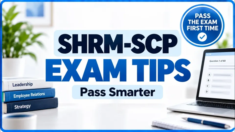 SHRM-SCP Exam Tips, How to Think Like a Strategic HR Leader